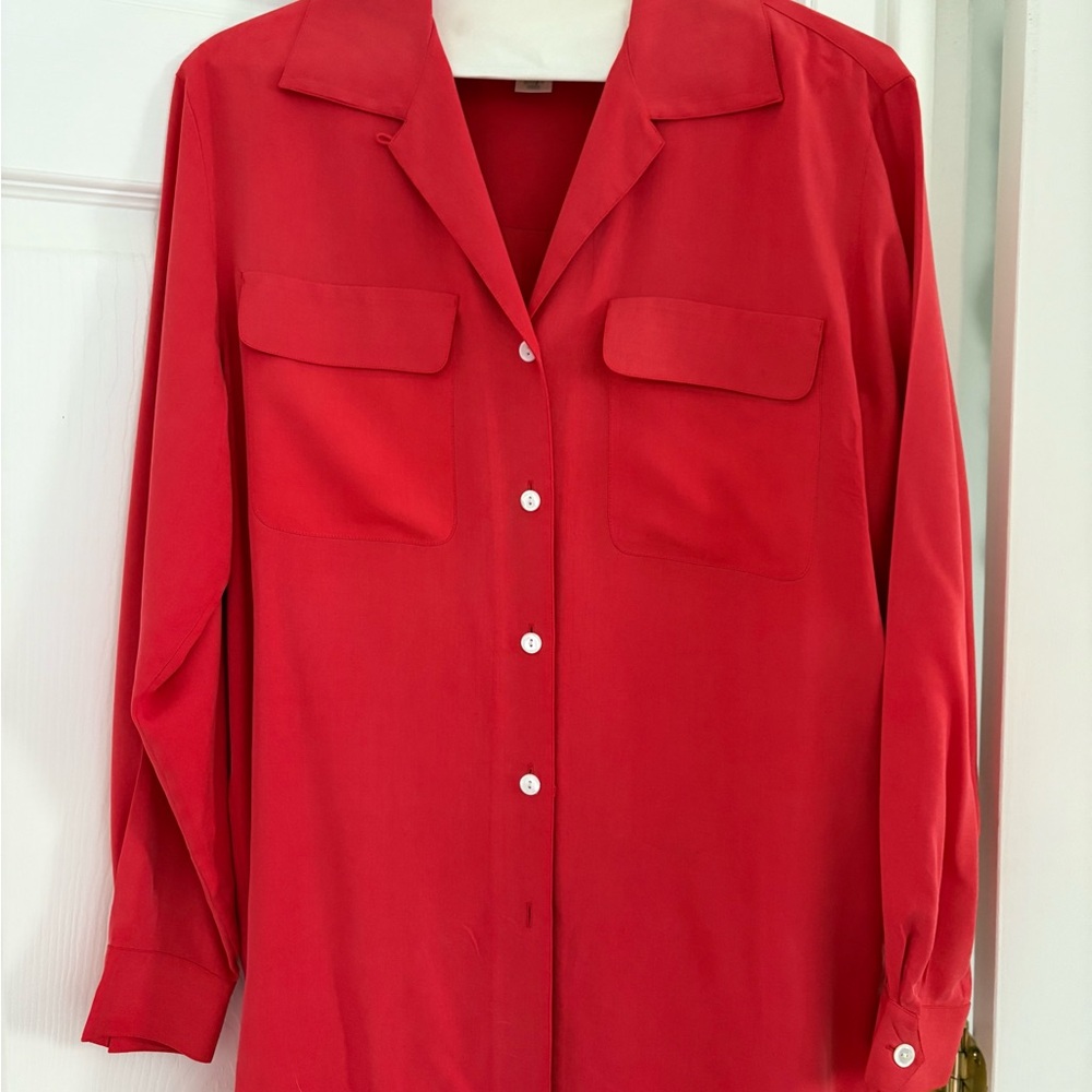 Jones New York Silk Blouse